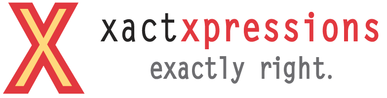Xact Xpressions Logo - 188x48