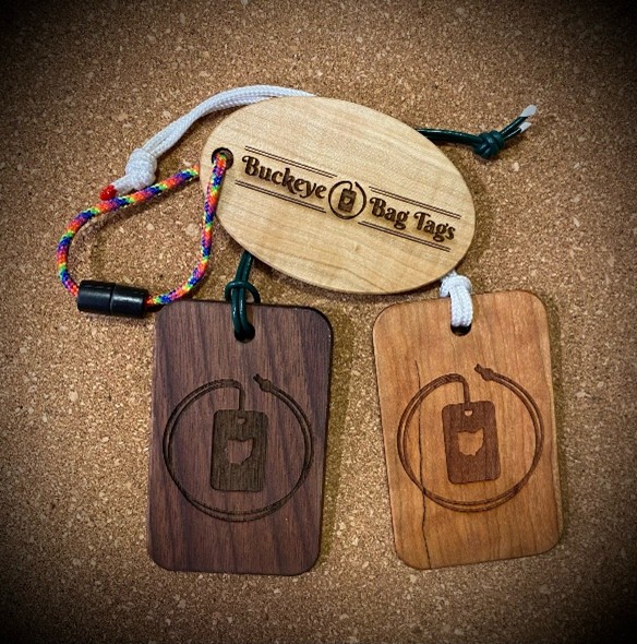 Buckeye Bag Tags Logo