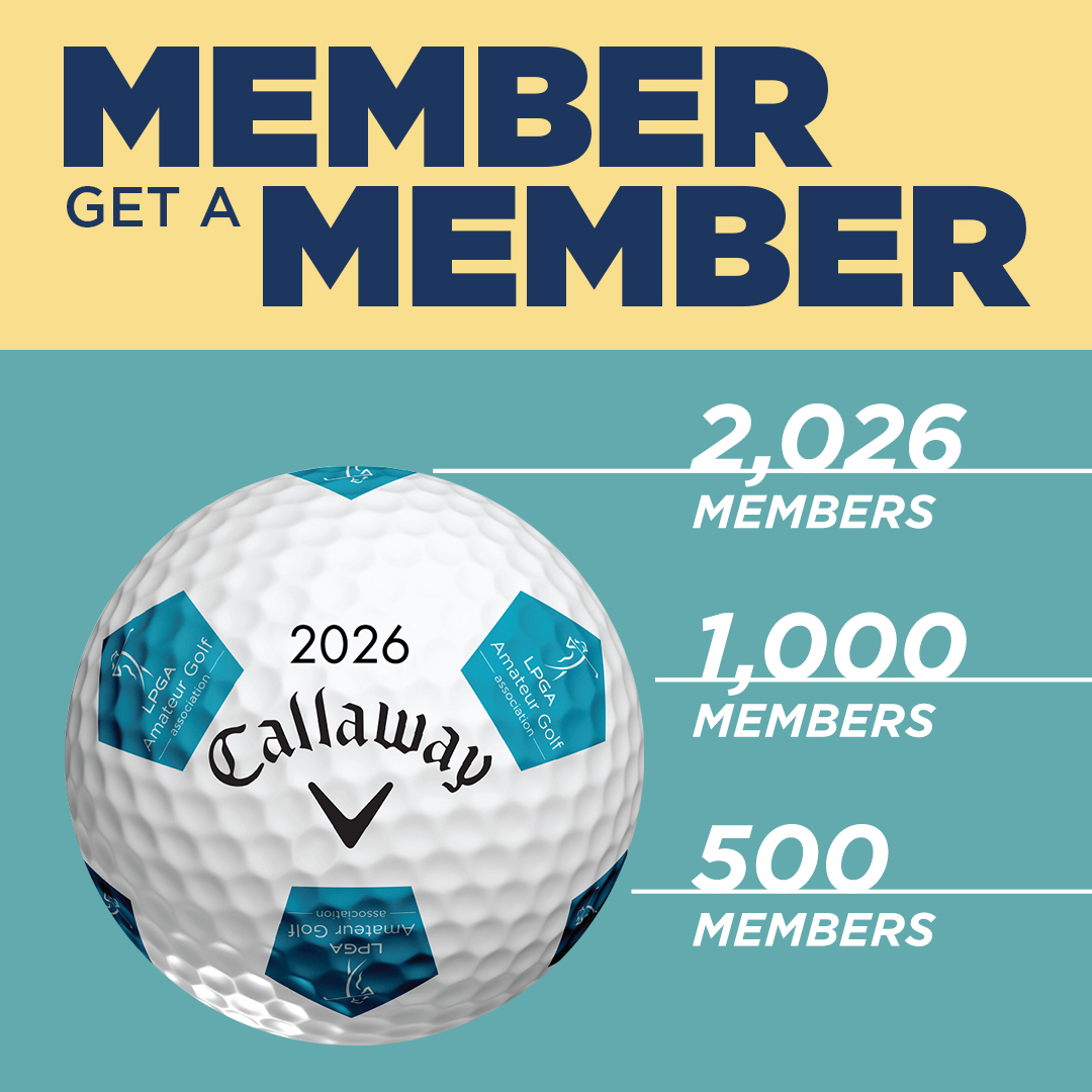 AMS26 SOCGRST - Member Get a Member Golf Ball