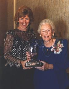 Nancy and Patty Berg